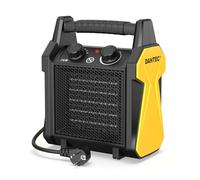 DAHTEC Termoventilatore Ceramico 3000W - Mini Compatto Stufa Elettrica - Protezione dal Ribaltamento & Termostato - per Casa, Bagno o Officina