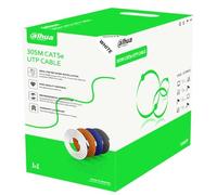 Dahua Bobina di cavo UTP Cat5e/ CCA/ 305 metri/Colore Bianco/Uso interno/Copertura FR-PVC (ROHS compliant)/