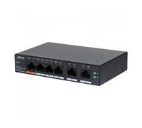Dahua CS4006-4ET-60 Switch di rete 3 Porte PoE + 1 Porta Hi-PoE + 2 Porte 10/100
