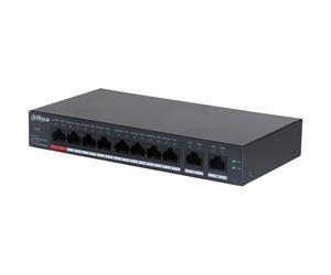 Dahua CS4010-8ET-110 10-porta switch desktop gestito in cloud con 8 porte PoE