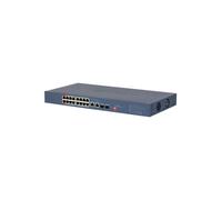 DAHUA CS4218-16ET-135-V2 Switch PoE 16 porte 10/100 + 2 Combo Gigabit RJ45/SFP Uplink 135W Gestibile in Cloud Layer2