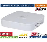 DAHUA SISTEMA DI SORVEGLIANZA XVR 4 CANALI (XVR5104C-4KL-I3)**PUOI PAGARE ANCHE ALLA CONSEGNA!!!**