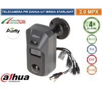 DAHUA HAC-ME2241C TELECAMERA PIR 2MP ACTIVE DETERRENCE IOT STARLIGHT AUDIO IP67