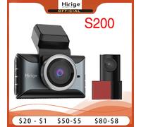 DAHUA hirige S200 2K Dual Dash Cam anteriore e posteriore, schermo da 3", controllo vocale GPS, APP Wi-Fi, modalità parcheggio, registrazione in loop