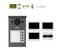 Dahua Kit videocitofonico 2 Fili IP - Posto esterno + Monitor 7" - VTO3312Q-P