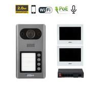 Dahua Kit videocitofonico IP - Wi-Fi + Switch + Monitor 7" - VTO3211D-P4-S2