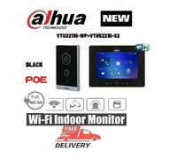 Dahua KIT VTO2211G-WP+VTH5221D-S2 Citofono IP-video WiFi/POE NUOVO NERO