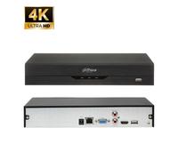 Dahua NVR 4 canali Wizsense 80Mbps - NVR4104HS-EI (4K) S
