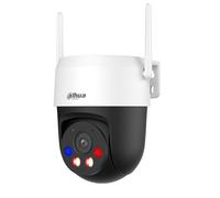 Dahua Picoo A2 - Telecamera di sicurezza WiFi da 5 MP con rilevamento di persone e veicoli, sirena, luci di allarme rosso-blu, monitoraggio intelligente, Wi-Fi 6, visione notturna, rilevamento di