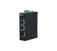 Dahua PFS3103-1GT1ET-60-V2 Switch desktop non gestito industriale a 3 porte con 2 porte PoE
