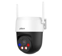Dahua Picoo A2 - Telecamera di sicurezza WiFi da 5 MP con rilevamento di persone e veicoli, sirena, luci di allarme rosso-blu, monitoraggio intelligente, Wi-Fi 6, visione notturna, rilevamento di