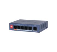 DAHUA Switch desktop a 6 porte con 4 porte PoE - CS4006-4ET2GT-60
