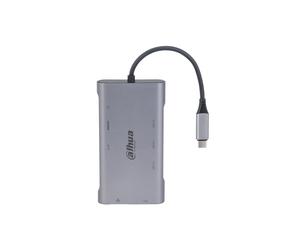 Dahua TC39 9 in 1 USB 3.1 Type-C a USB 3.0 + HDMI + RJ45 + VGA + SD/TF + PD Docking Station
