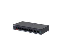 Dahua Technology DH-CS4010-8GT-110 switch di rete Gestito L2 Gigabit Ethernet (10/100/1000) Supporto Power over Ethernet (PoE) Nero