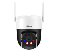 Dahua Picoo A2 - Telecamera di sicurezza WiFi da 5 MP con rilevamento di persone e veicoli, sirena, luci di allarme rosso-blu, monitoraggio intelligente, Wi-Fi 6, visione notturna, rilevamento di