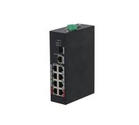 Dahua Technology PFS3110-8ET-96-V2 Connessione Ethernet veloce (10/100) non gestita, con supporto di alimentazione tramite Ethernet (PoE) 10U Nero - Nouvo
