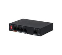 Dahua Technology PoE PFS3005-4ET-60-V2 switch di rete Non gestito L2 Gigabit Ethernet (10/100/1000) Connessione Ethernet, supporta l'alimentazione tramite questa porta (PoE) Nero - Nouvo