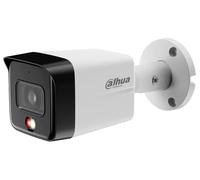 Dahua Telecamera IP Bullet da 6 Megapixel/Dual Light/WizSense/Obiettivo da 2,8 mm/ 95 Gradi di apertura/IR da 30 Metri/SMD/Microfono integrato/WDR Real 120 dB/ IP67/ PoE