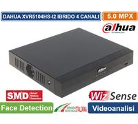DAHUA XVR5104HS-I3 WIZSENSE PENTA-IBRID 4CH 5MP 5IN1 SMD PLUS FACE DETECTION AI