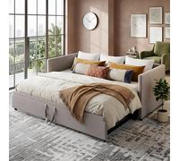DAHUEN Divano letto 90/180x200 cm, divano a 2 posti con funzione letto, letto estraibile per diventare un letto matrimoniale, letto diurno estraibile, divano estraibile, letto estraibile, divano letto