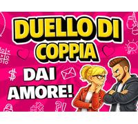 Dai Amore! Libro Duello Di Coppia: Enigmi, giochi e sfide 1 contro 1 per creare ricordi autentici. Ideali per San Valentino e anniversari
