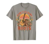 dai La Colpa A Tutte Le Mie Radici Tshirt Rodeo Cowboy Maglietta