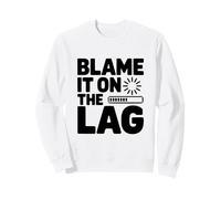 dai la Colpa al Gioco Divertente in Ritardo Felpa