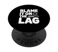 Dai la colpa al gioco divertente in ritardo PopSockets PopGrip Adesivo