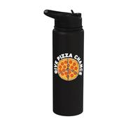 Dai la possibilità alla pizza Stainless Steel Insulated Water Bottle
