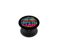 Dai loro da mangiare e amarli e mandarli a lezione Lunch Lady PopSockets PopGrip Adesivo