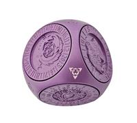 Dai metallici-dadi cool unici, dadi di gioco standard | Giocattolo geometrico a forma versatile portatile per la raccolta di adolescenti familiari per viaggi in classe adulti
