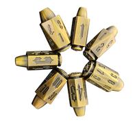 Dai unici - set di giochi RPG 7x, proiettile in lega zinco | Dadi da tavolo gioco meravigliosamente realizzati, metalli cool per i sotterranei e draghi, tavolo, nottu
