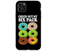 Dai un'occhiata a My Six Pack Donut Amante Palestra Fitness Bodybuilding Custodia per iPhone 11 Pro Max