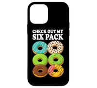 Dai un'occhiata a My Six Pack Donut Amante Palestra Fitness Bodybuilding Custodia per iPhone 12 mini
