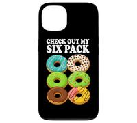 Dai un'occhiata a My Six Pack Donut Amante Palestra Fitness Bodybuilding Custodia per iPhone 13