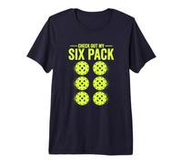 dai un'occhiata al Mio Pallone da Pickleball Six Maglietta Premium