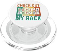 Dai un'occhiata al mio rack - Mahjong Lover Mah Jong Player PopSockets PopGrip per MagSafe