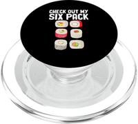 Dai un'occhiata al mio sushi da sei confezioni PopSockets PopGrip per MagSafe