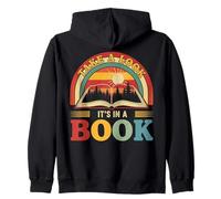 dai un'occhiata è in Un Libro Vintage Book Lover Estetica Felpa con Cappuccio