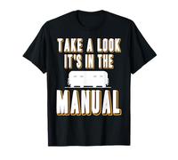 dai un'occhiata, è Tutto nel Manuale Fan Maglietta