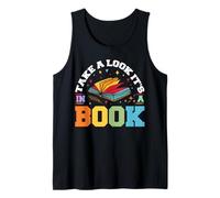 Dai un'occhiata in un libro - I lettori di topi di biblioteca che leggono gli amanti Canotta