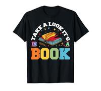 Dai un'occhiata in un libro - I lettori di topi di biblioteca che leggono gli amanti Maglietta