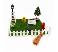 Dai vita alla tua casa delle bambole con un set di accessori da giardino realist