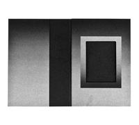 Daiber 1x100 Passbildmappen black/silber 3.1x4.2cm 31 x 42 mm black 4116G