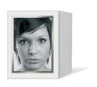 Daiber 20110 Argento Bianco Cornice per foto multipla Rettangolare Ritratto 130