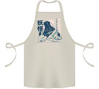 Daidarabotchi Giapponese Yokai Mitologia Cotone Grembiule 100% Biologico