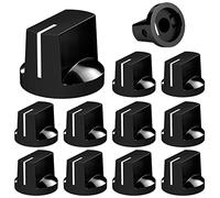 DAIERTEK Manopole per pedale per chitarra Davies 1510 Control AMP Effect Pedal Knob 1/4 con vite per potenziometro per chitarra elettrica, 12 pezzi