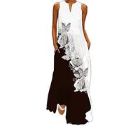 Daikascbny Dresses Cocktail Party Sexy Confortevole Ruffled Lunghi Spacco Classico Damigella d'Onore Eleganti Cerimonia Abito da Donna Vintage Ballo Abiti Cocktail Party Abiti Donna Cocktail