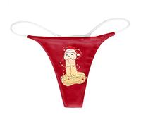 Daikascbny Slip Donna Divertenti Tanga Donna Sexy Confortevole Elasticizzate Slip Senza Cuciture Vita Alta Classico Retro Morbida Curvy Morbida Casual Mutande Donna Perizoma