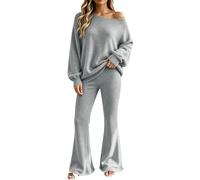 Daikascbny Tuta Donna Loungewear Invernale Due Pezzi Set | Completo homewear chic ed elegante perfetto da regalare a mamme figlie amiche per compleanni e festivita